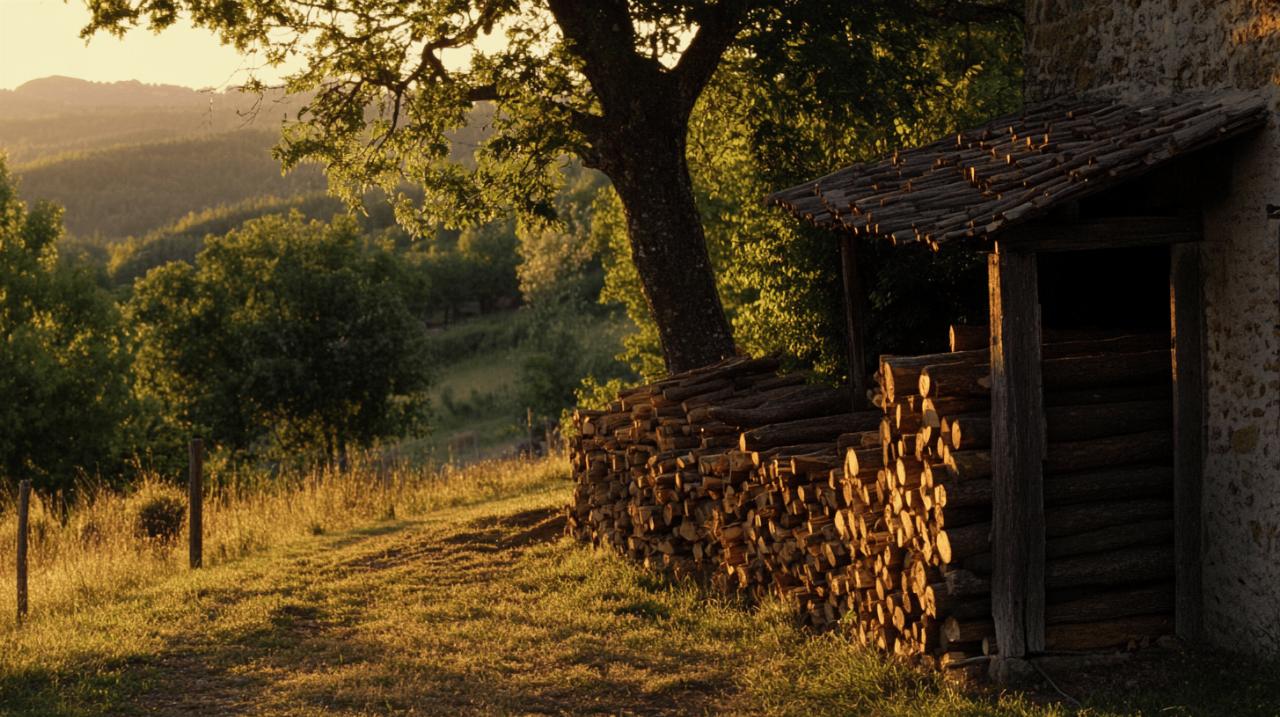 Les services premium de livraison de bois de chauffage par Delluc et Fils dans le 82